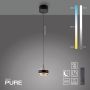 Paul Neuhaus PURE FALLING RINGS 2503-18 Závěsná lampa 1x8W/LED 2200-5000k 310lm ip20