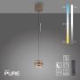 Paul Neuhaus PURE FALLING RINGS 2503-97 Závěsná lampa 1x8W/LED 2200-5000k 310lm ip20