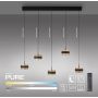Paul Neuhaus PURE FALLING RINGS 2504-18 Závěsná lampa 5x8W/LED 2200-5000k 1500lm ip20
