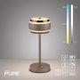 Paul Neuhaus PURE FALLING RINGS 4503-97 Stolní lampa 1x8W/LED 2200-5000k 310lm ip20