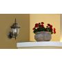 Polux FLORENCJA 302564 Nástěnná lampa 1x20W/E27 IP43