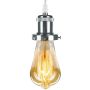 Altavola Design INDUSTRIAL CHIC LA001/P_chrom Závěsná lampa 1x60W/E27 IP20