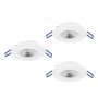 Eglo GEDREZ 300184 Zasouvací osvětlení 3x4.9W/LED 2700K, 4000K, 6500K 1560lm ip20