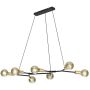 Trio CROSS 306700732 Závěsná lampa 7x28w/e27 ip20