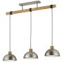 Trio DELHI 303400367 Závěsná lampa 3x42w/e27 ip20