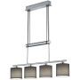 Trio GARDA 305400411 Závěsná lampa 4x28w/e14 ip20