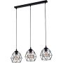 TK Lighting GALAXY 3191 Závěsná lampa 3x15W/E27 IP20