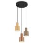 Trio AGUDO 319430317 Závěsná lampa 3x40w/e27 ip20