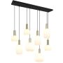 Trio DIVA 319800808 Závěsná lampa 8x10w/e27 ip20
