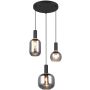 Trio DIVA 319830332 Závěsná lampa 3x10w/e27 ip20