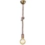 Trio ROPE 310100104 Závěsná lampa 1x60w/e27 ip20
