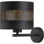TK Lighting TAGO BLACK 3210 Nástěnná lampa 1x15W/LED E27