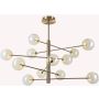 Ideal Lux EQUINOXE 345383 Stropní lampa 12x2W/G4 ip20
