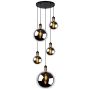 Lucide JULIUS 34438/05/65 Závěsná lampa 5x40w/e27 ip20