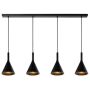 Lucide GIPSY 35410/04/30 Závěsná lampa 4x25w/e27 ip20