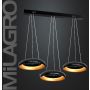 Milagro RONDO NERO ML354 Závěsná lampa 1x36W/LED 2520LM