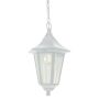 Norlys MODENA 351A/W Závěsná lampa 1x9W/E27 IP54