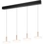 Trio CELESTE 354910465 Závěsná lampa 4x7w/led 3000k 750lm ip20