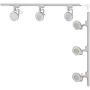 Zuma Line ZESTAW SZYNOPRZEWODY 3580 Koleje 6x15W/GU10_ES111 ip20