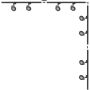 Zuma Line ZESTAW SZYNOPRZEWODY 3590 Koleje 8x15W/GU10_ES111 ip20