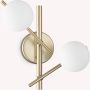 Ideal Lux ATLAS 365084 Nástěnná lampa 2x4W/G9 ip20