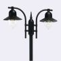 Norlys COMO 372B Pouliční lampa 2x9W/E27 IP54