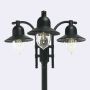 Norlys COMO 373B Pouliční lampa 3x9W/E27 IP54