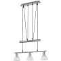 Trio LEVISTO 371010307 Závěsná lampa 3x40w/e14 3000k 400lm ip20