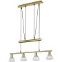 Trio LEVISTO 371010408 Závěsná lampa 4x40w/e14 3000k 400lm ip20