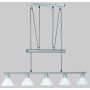 Trio STAMINA 3751051-07 Závěsná lampa 5x40w/e14 ip20