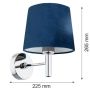 Argon BOLZANO 3908 Nástěnná lampa 1x15W/E27 IP20