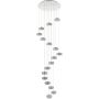 Eglo CORLIANO 39546 Závěsná lampa 17x4,5W/LED 3000K 500LM IP20