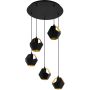 Eglo RASIGURES 39635 Závěsná lampa 5x28W/E27 IP20