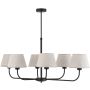 TK Lighting CHICAGO 3999 Lustr 6x15W/E27