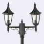 Norlys RIMINI 402B Pouliční lampa 2x9W/E27 IP54