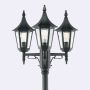 Norlys RIMINI 403B Pouliční lampa 3x9W/E27 IP54