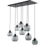 TK Lighting CUBUS GRAPHITE 4113 Závěsná lampa 8x60W/E27