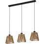 Eglo LAVISTER 44073 Závěsná lampa 3x60w/e27 ip20