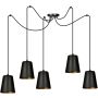 Emibig LINK 455/5 Závěsná lampa 5x60W/E27 IP20