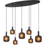 Lucide ELOISE 45405/07/30 Závěsná lampa 7x40w/e27 ip20