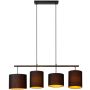 Lucide MAYA 45409/04/30 Závěsná lampa 4x40w/e27 ip20