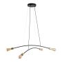 TK Lighting HELIX 4602 Závěsná lampa 4x15W/E27 IP20