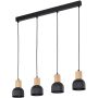 TK Lighting CAIRO 4896 Závěsná lampa 4x15W/E27 IP20