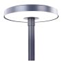 Norlys BORG 6150GR Lampička na sloup 1x27,2W/LED 3000K 4180LM IP65