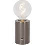 Lucide VIVO 52502/01/08 Stolní lampa 1x1w/e27 2700k 39lm ip20