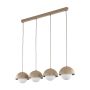 TK Lighting BONO 10965 Závěsná lampa 4x8W/G9 IP20