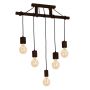 Milagro JACK MLP4361 Závěsná lampa 5x60W/E27 IP20