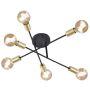 Trio CROSS 606700632 Stropní lampa 6x40w/e27 ip20