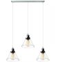 Altavola Design NEW YORK LOFT LA034/CL3_chrom Závěsná lampa 3x40W/E27 IP20