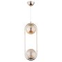 Alfa OVAL 62250 Závěsná lampa 2x40W/E14 IP20